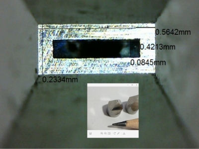 微孔加工-HRC58模具鋼_微型方孔0.08_R角小于0.02mm
